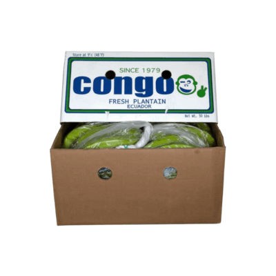 Congo Bananos Verdes Caja 40 Lbs
