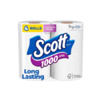 Papel Hygienic Scott Mil Hojas 1/4 rollos