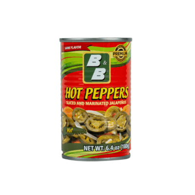 B&B Chile Jalapeño Hot Nacho (Lata) 12/6.4 oz