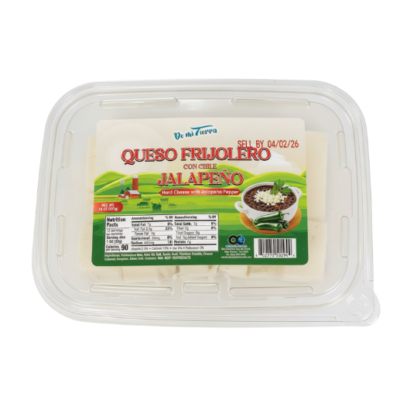 DMT Queso Frijolero con Chile Jalapeño/Cheese with Jalapeno 1/14 oz