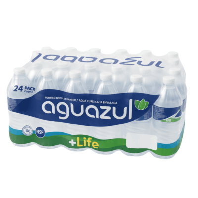 Aguazul Purificada/Purified Water 24/16.9 oz