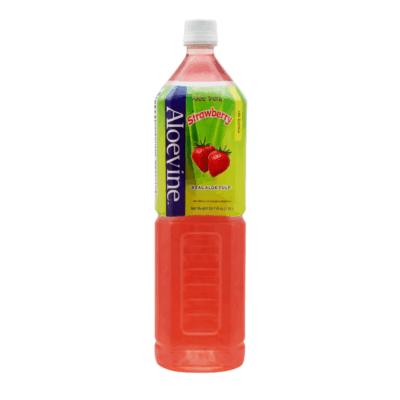 Aloevine (Grande) Fresa/Strawberry (Large) 12/1.5 Lts