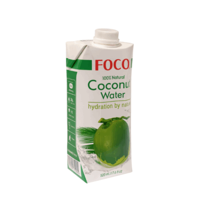Foco Coco Agua (Caja)/Coconut Water (Box) 12/16.9 oz