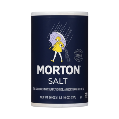 Morton Sal/Plain Salt 24/1 Lbs