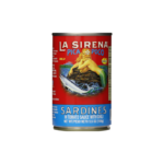 La Sirena Sardina En Salsa Pica Poco (Pequeña)/Small Canned Sardines in Spicy Tomato Sauce 25/5.5 oz