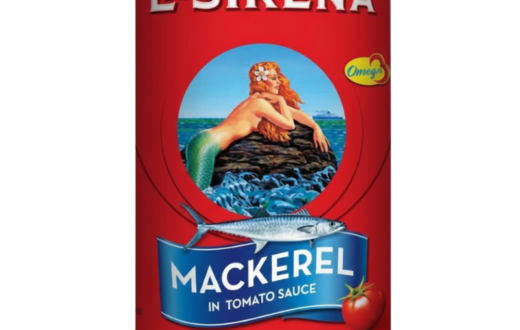 La Sirena Sardina Mackerel en Salsa Tomate (Peq)/Small Canned Mackerel in Tomato Sauce 25/5.5 oz