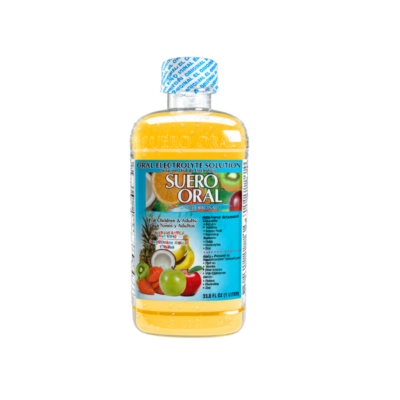 Suero Oral Frutas/Fruit Electrolyte Drink 8/1 Lts
