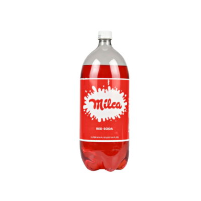 Milca Soda Roja/Red Cream Soda 8/2 Lts