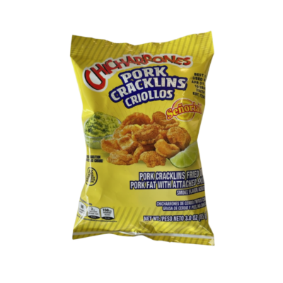 Señorial Chicharrones Criollo/Homemade Pork Rinds 24/84 g