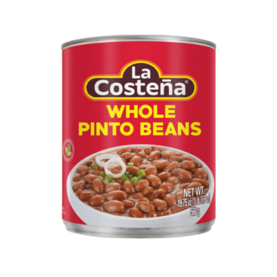 La Costeña Frijol Pinto Enteros/Canned Whole Black Beans 12/14.1 oz