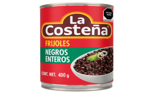 La Costeña Frijol Negro Enteros/Canned Whole Black Beans 12/14.1 oz
