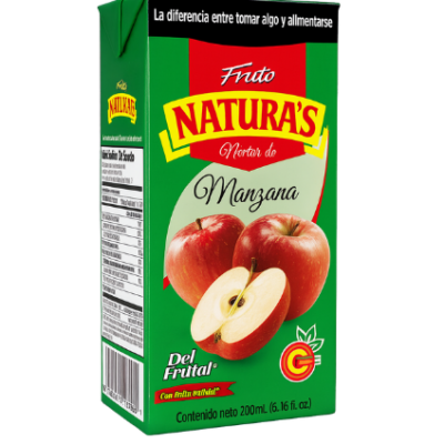 Naturas Jugo Manzana Pequeño/Small Apple Juice 24/6.76 oz