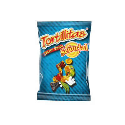 Señorial Tortillitas Chips Sabor Unico/Regular Tortilla Chips 24/100 g