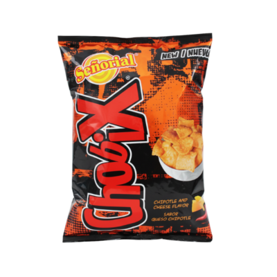 Señorial Chobix Queso y Chipotle/Chipotle and Cheese Flavored Chips 12/100 g