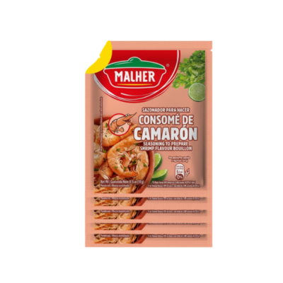 Malher Consome Camarón Ristra/Shrimp Bouillon 12/10 g