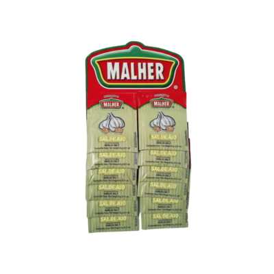 Malher Sal de Ajo Ristra/Powdered Garlic Salt 12/0.21 oz