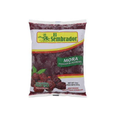 El Sembrador Pulpa de Mora/Blackberry Pulp 12/14 oz
