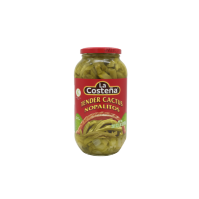 La Costeña Nopalitos/Sliced Nopal in Vinegar 12/825 g