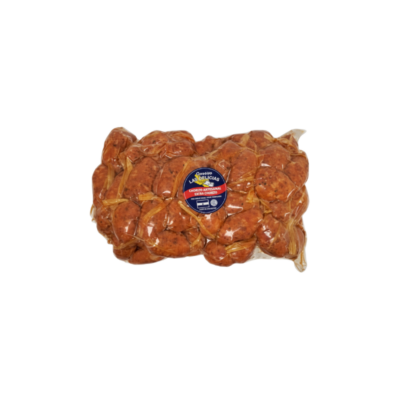 Las Delicias Chorizo Salvadoreño (Criollo Artesanal Amarrado)/Linked Creole Sausages 1/10 Lbs