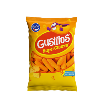 Boca Deli Gustitos SuperChurro/Cheesy Corn Curls 20/70 g