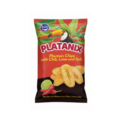 Boca Deli Platanix con Chile Limon/Spicy with Lime Plantain Chips 24/150 g