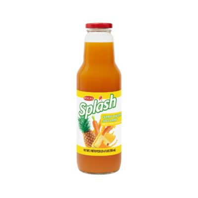 Splash Jugo Piña con Zanahoria/Pineapple and Carrot Juice 8/25 oz