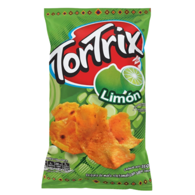 Tortrix Limon/Lime Tortilla Chips 24/150 g