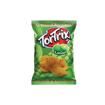 Tortrix Limon/Lime Tortilla Chips 24/180 g