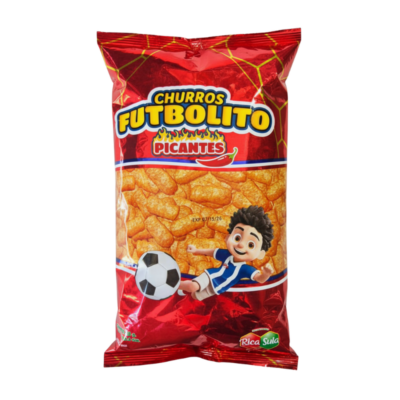 Rica Sula Churros Futbolito Picante/Spicy Cheese Corn Curls 36/56 g