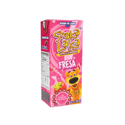 Shaka Laka Fresa/Strawberry Milkshake 24/6.76 oz
