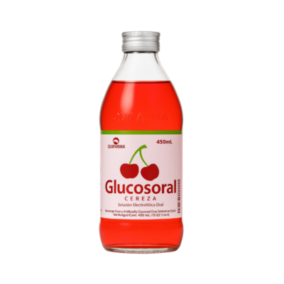Glucosoral Suero Cereza/Cherry Electrolyte Drink 24/15 oz