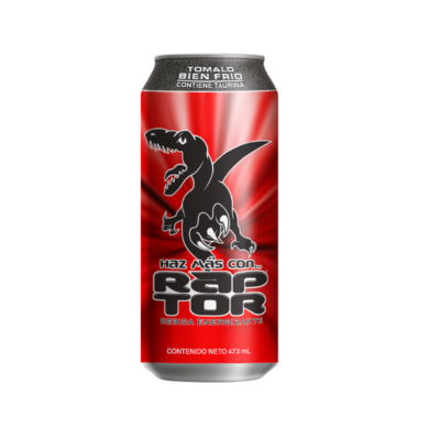 Raptor Energy Drink Lata/Canned Energy Drink 24/16 oz