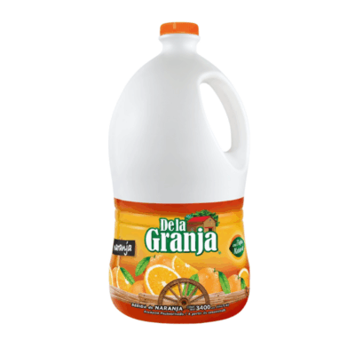 De La Granja Jugo de Naranja (Bote)/ Orange Juice (Plastic Bottle) 6/1 Gal