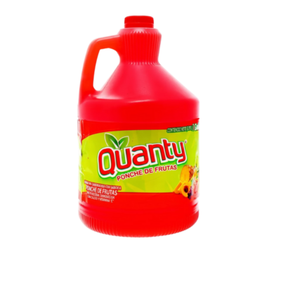 Quanty Ponche de Frutas (Rojo)/Fruit Punch 4/1 Gal
