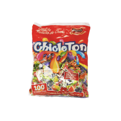 Venus Candy Chicleton Surtido Relleno Cereza/Cherry Filled Bubblegums 100 U/500 g