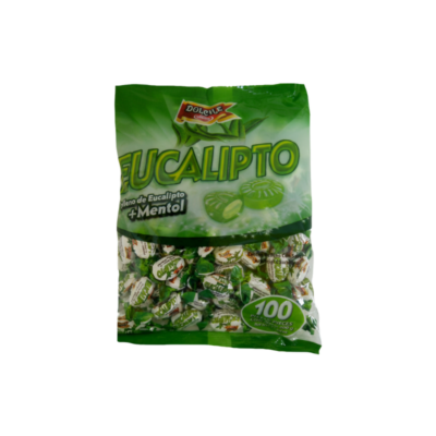 Venus Candy Relleno de Eucalipto + Mentol/Mint and Eucalyptus Candy 100 U/500 g