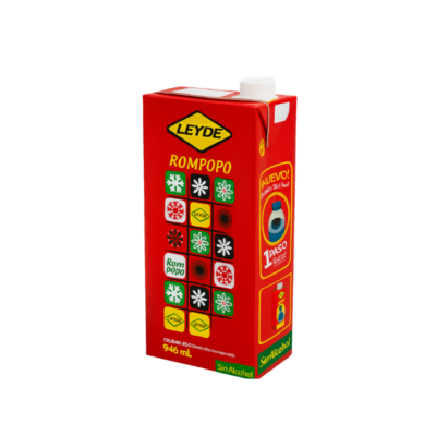 Leyde Rompopo UHT Tetrapak/Eggnog Drink (Box) 12/32 oz