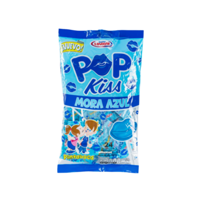Venus Candy Pop Kiss Mora Azul/Blueberry Lollipops 24 U/288 g