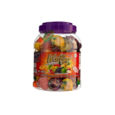 Wallys Candy Jelly (Bote)/Fruit Flavor Jelly (Bottle) 1/100 U