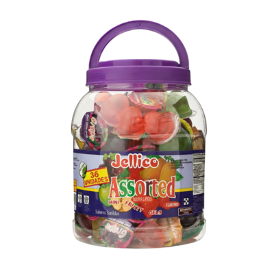 Jellico Assorted Mini Fruity Gels (Jar) 1/1260 g