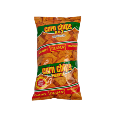 Diana Corn Chips Picante/Spicy 24/115 g