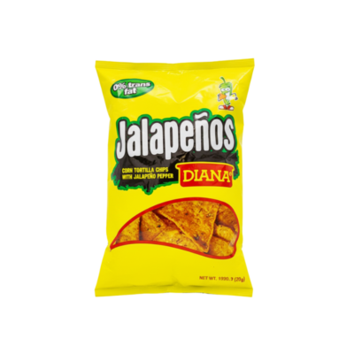 Diana Jalapeños/Jalapeno Spicy Chips 24/150 g