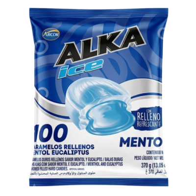 Alka Ice Mentol/Mint Candy 1/100 U (370 g)