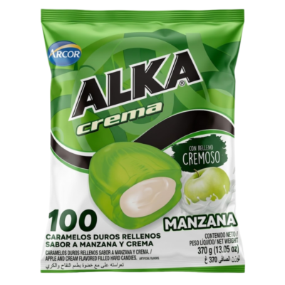 Alka Ice Manzana/Apple Candy 1/100 U (370 g)