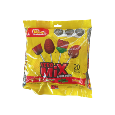 Paleta Vero Mix Banda Fuego/Spicy Lollipop Mix 1/20 U