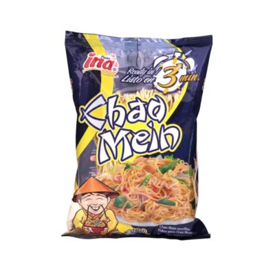 Ina Pasta Chao Mein Sin Soya (Azul)/Chao Mein Without Soy (Blue) 20/180 g