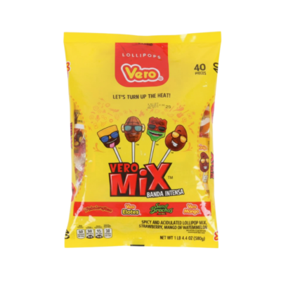 Paleta Vero Mix Banda Intensa/Spicy Lollipop Mix 1/40 U