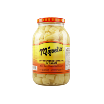 Miguel's Elotitos Tiernos Cortados/Small Sliced Corn 1/32 oz