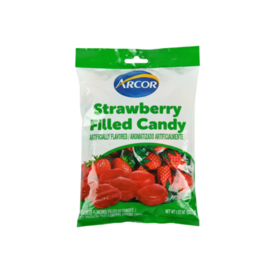 Arcor Strawberry Filled Candy Caramelos/Strawberry Filled Hard Candy 1/7 oz