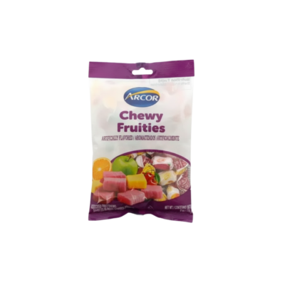 Arcor Chewy Fruities Caramelos Frutales/Fruit Flavored Chewy Candies 1/6 oz